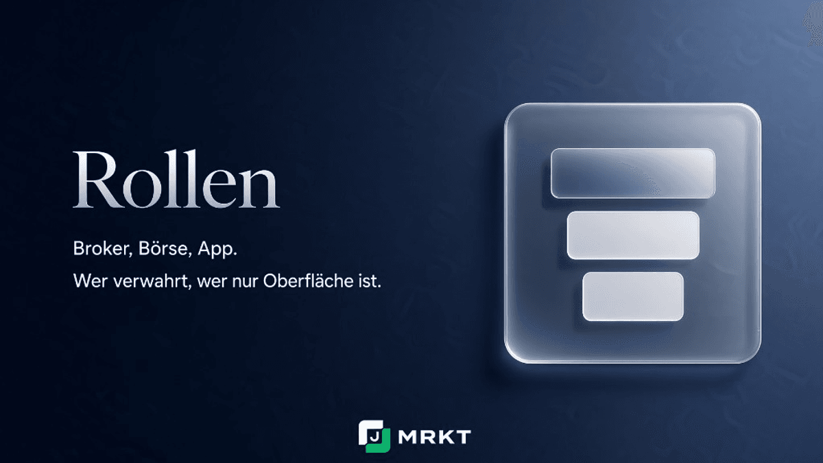 Magazin-Cover Rollen: Glas-Panel mit drei Ebenen — Illustration, kein Produktfoto