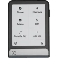 Ledger Flex Hardware-Wallet mit Touchdisplay und App-Übersicht